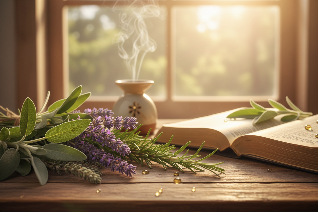 Faith, Herb & Oil - Symbolic