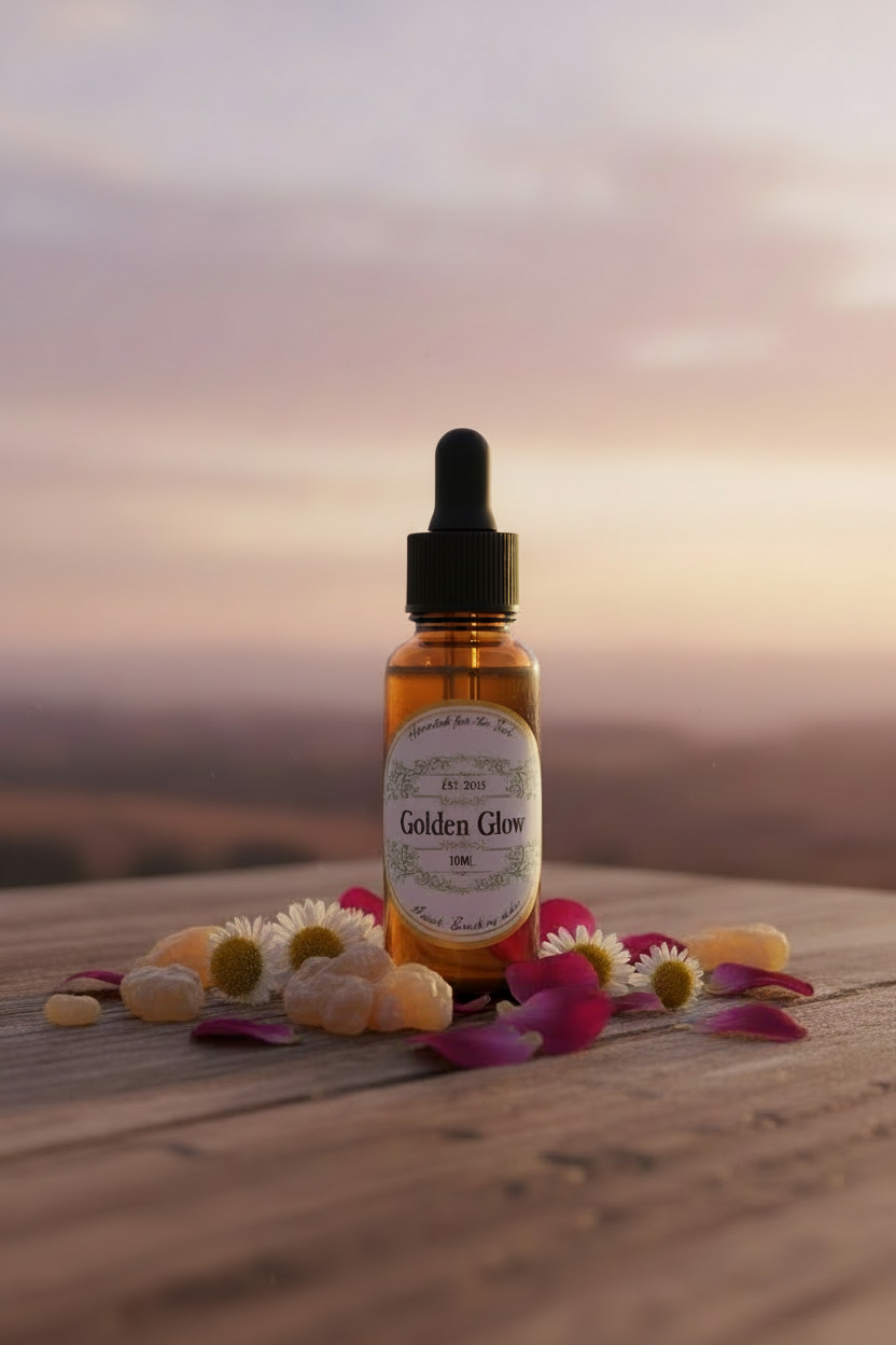 Golden Glow Black Cap