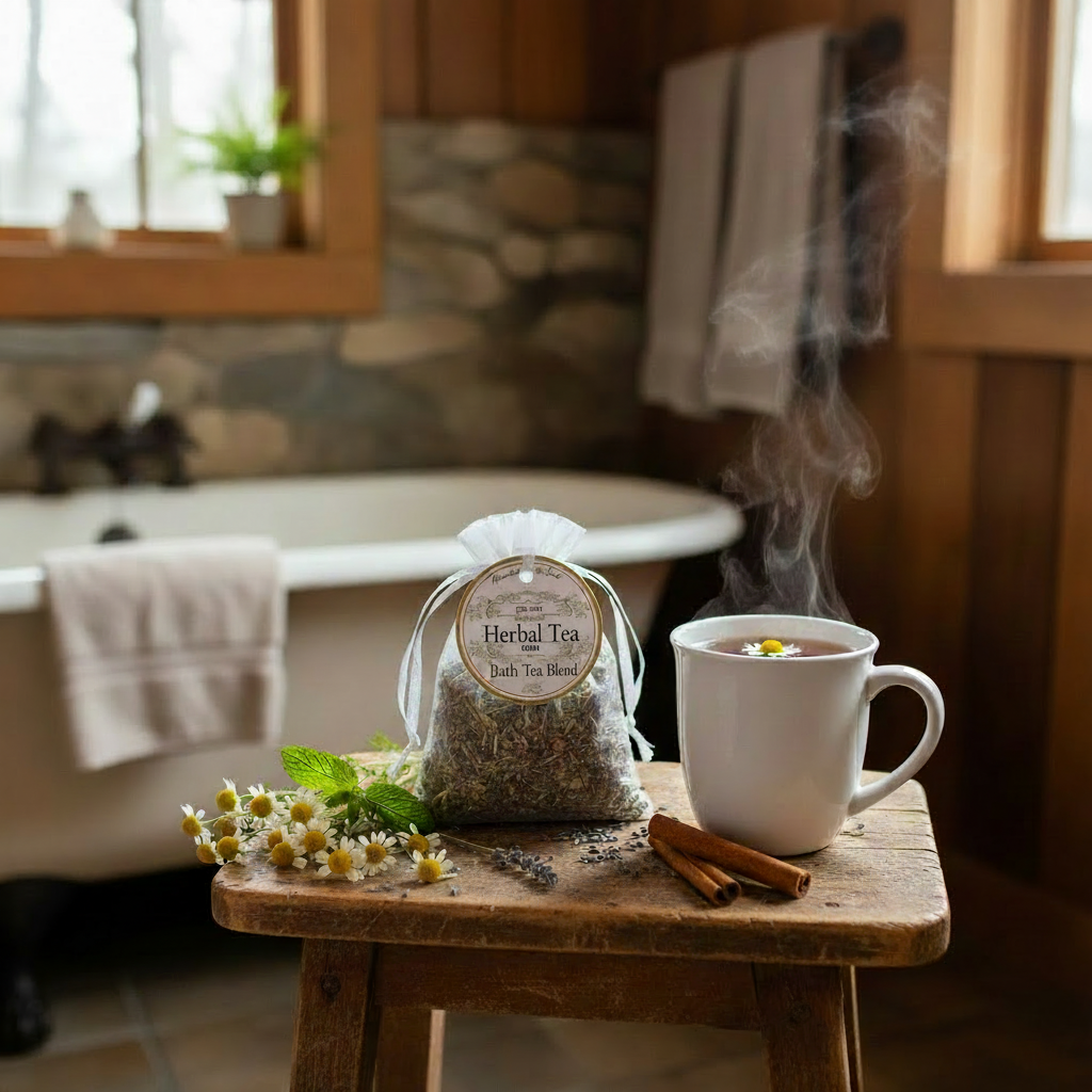 Herbal Tea/Bath Tea Blend - clearer label