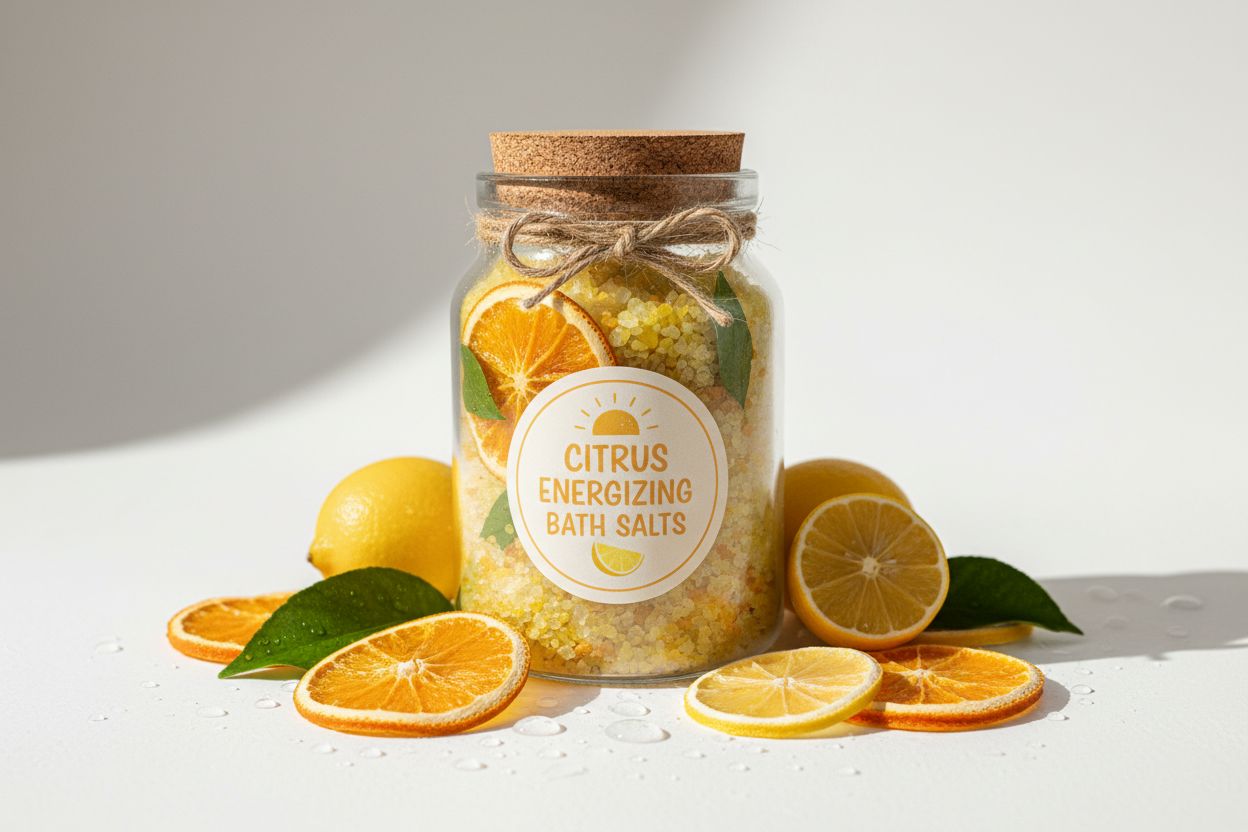 Citrus Energizing Bath Salts