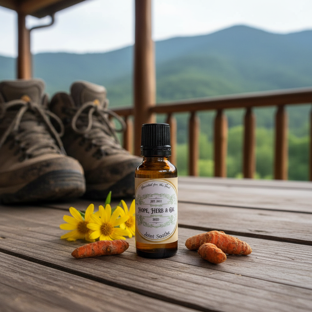 Joint Soothe - Simmer Pot label with only Joint Soothe