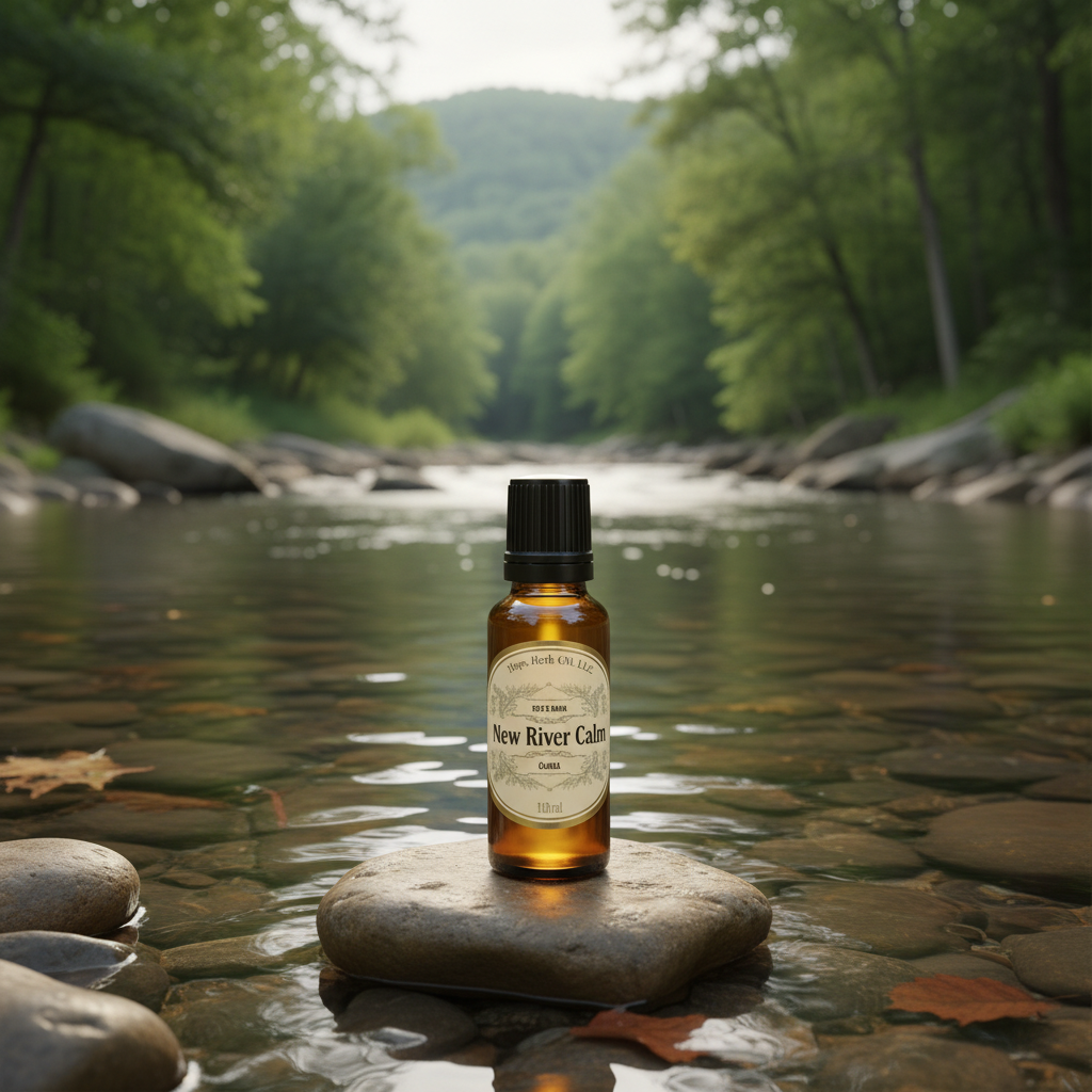 New River Calm - peaceful New River setting